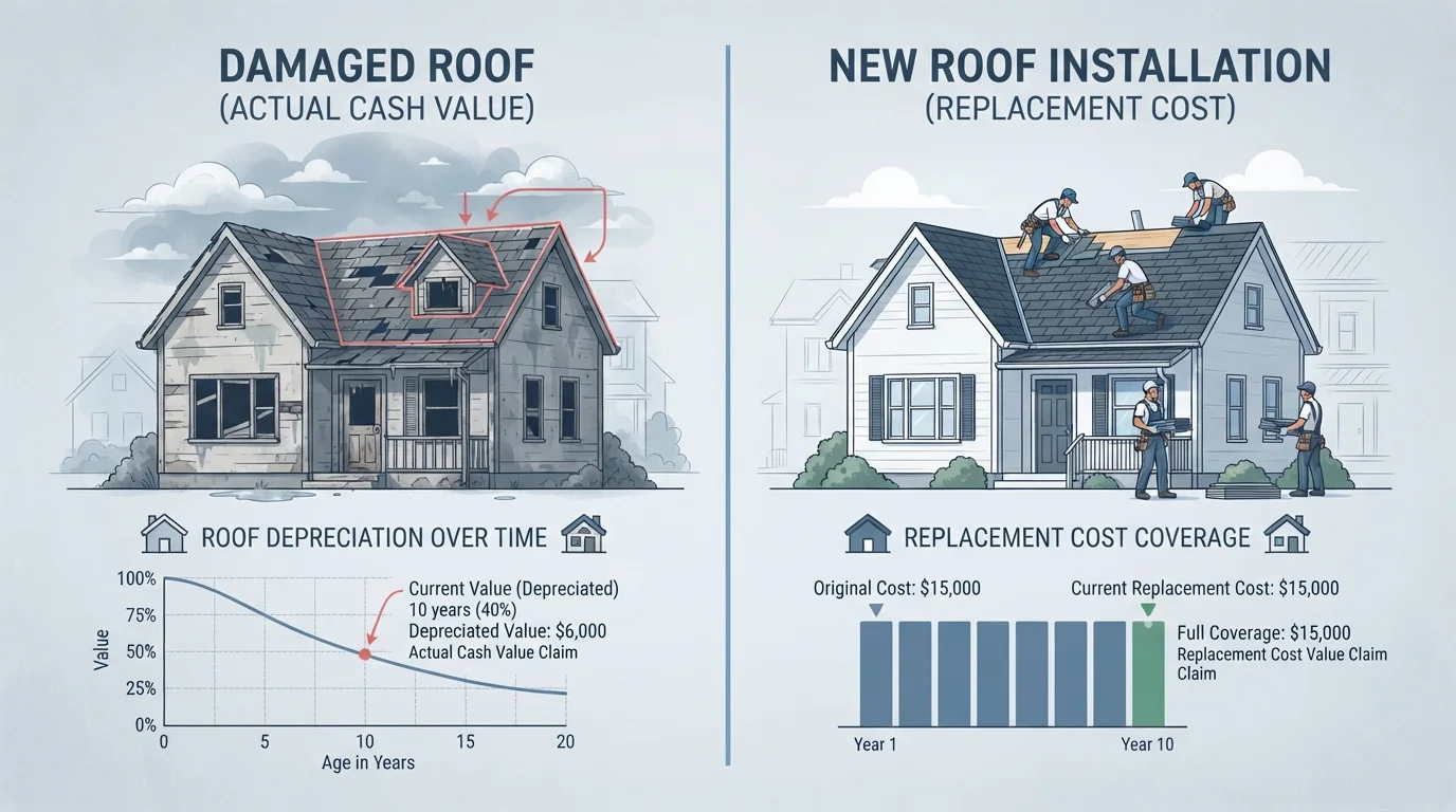 Actual Cash Value vs. Replacement Cost: Why the Difference Matters at Claim Time