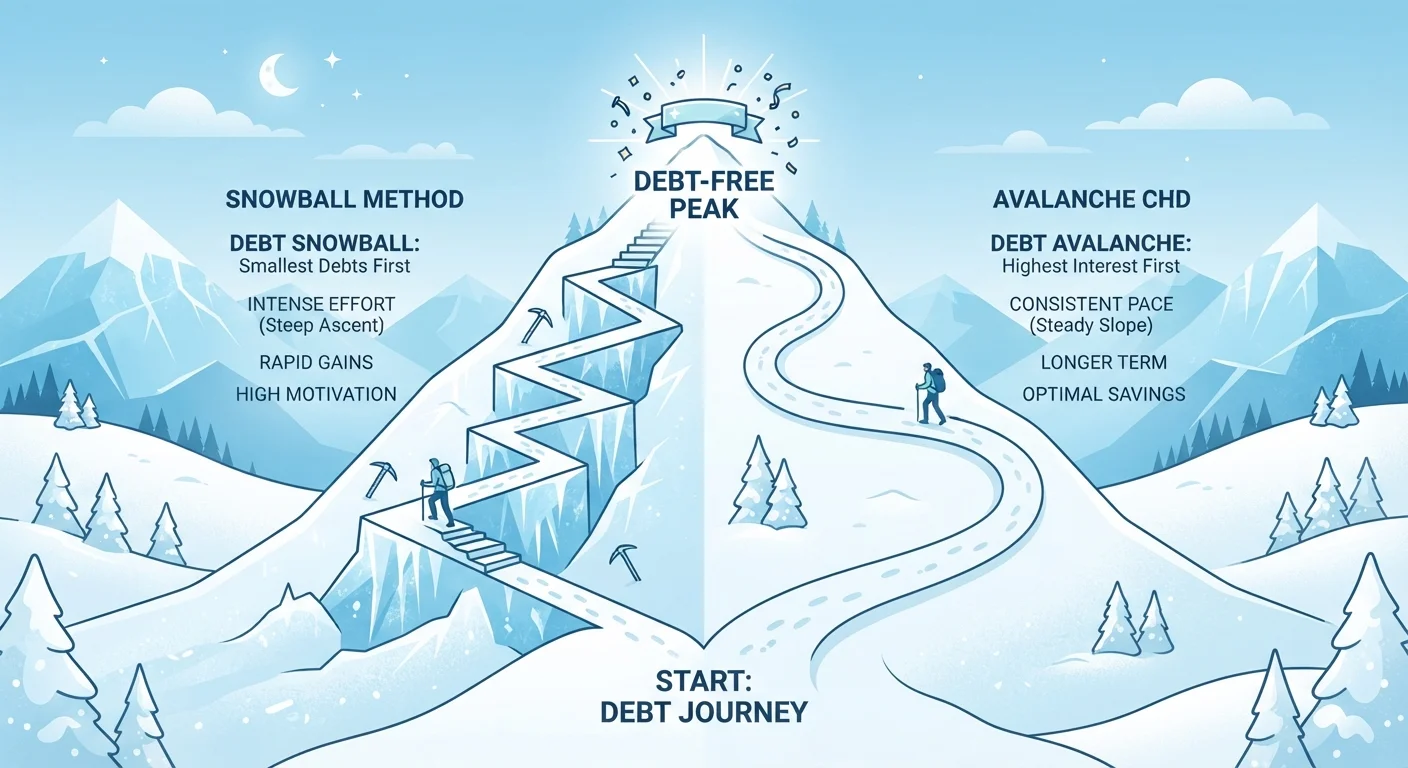 Avalanche vs. Snowball: Two Debt Payoff Strategies, One Important Choice