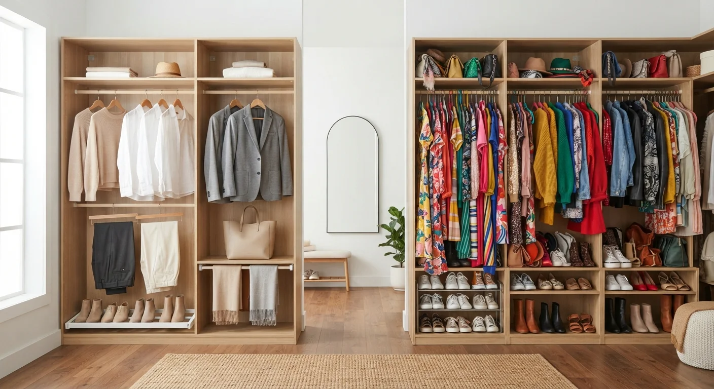 Capsule Wardrobe vs. Full Closet: Two Approaches to Getting Dressed