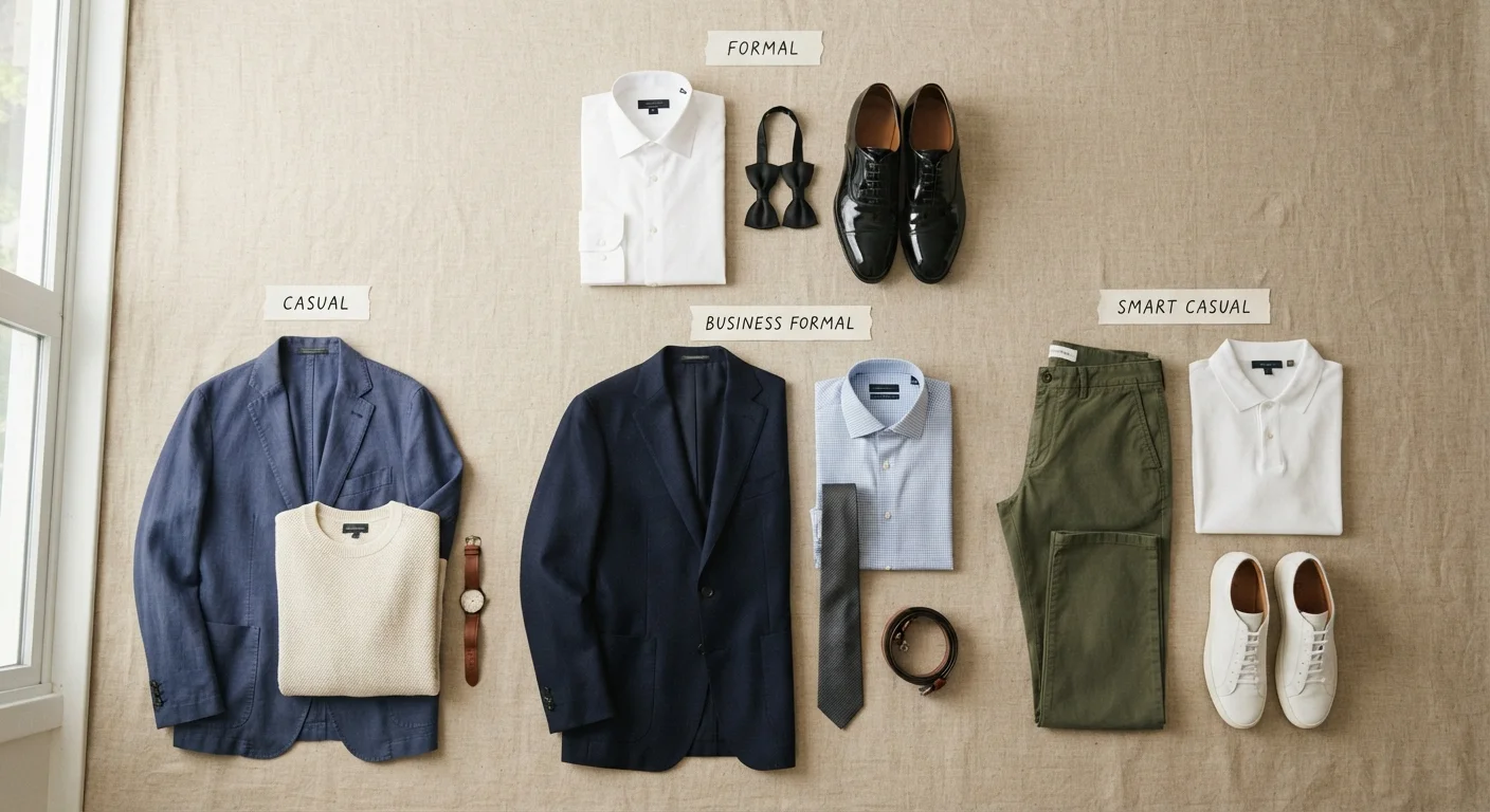Dress Codes Demystified: From Business Casual to Black Tie