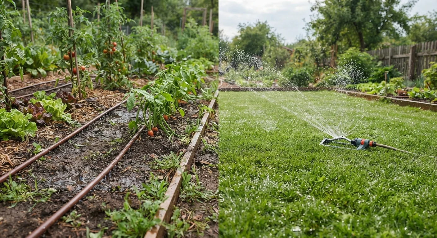 Drip Irrigation vs. Sprinkler Systems: Matching the Method to Your Garden