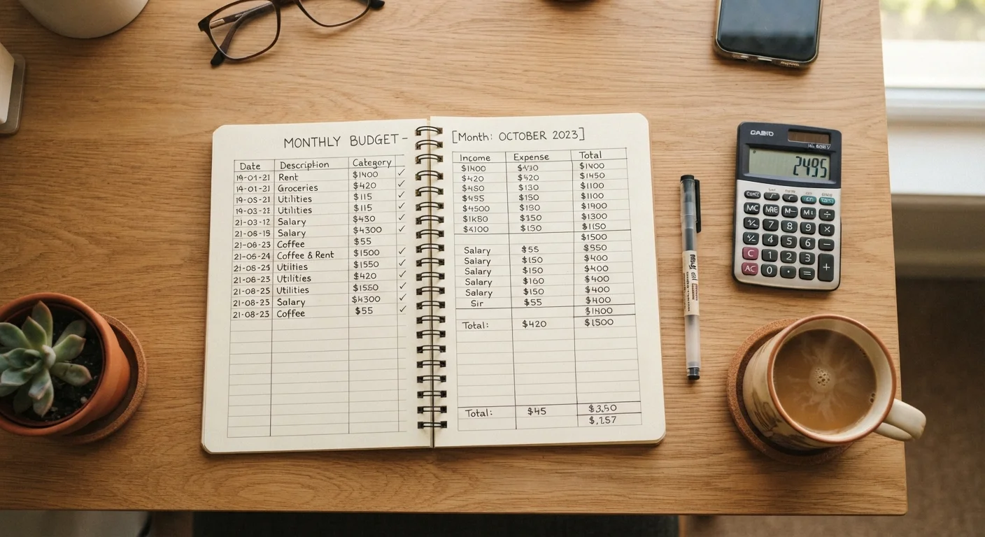 Monthly Budget Health Check