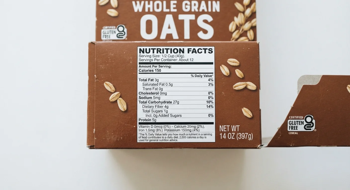 Reading a Nutrition Facts Label Without Getting Confused