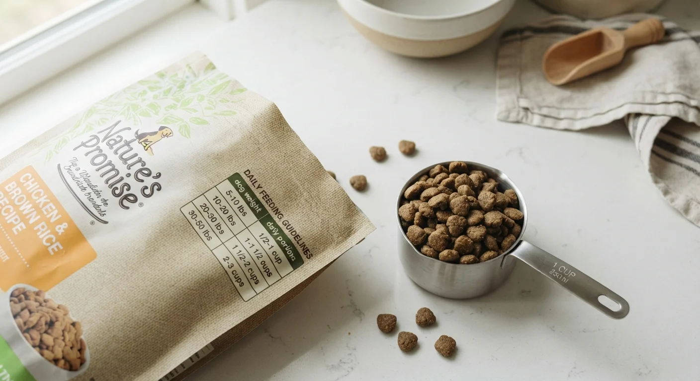 Reading a Pet Food Feeding Chart: What the Numbers Mean and When to Adjust