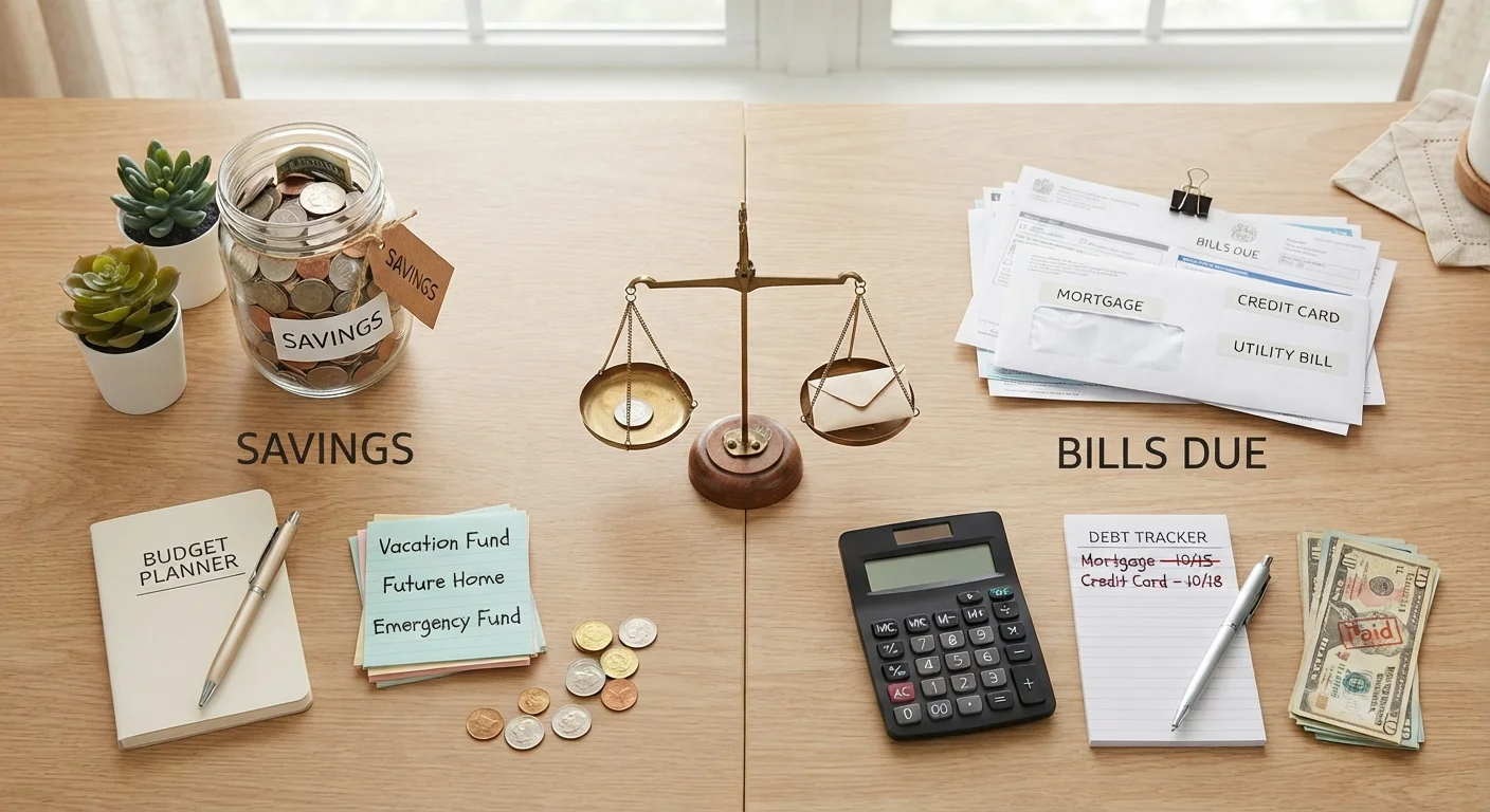 Saving While in Debt: When It Makes Sense to Do Both at Once