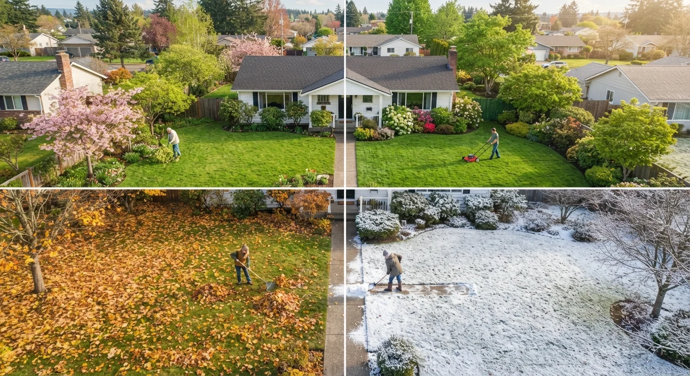 Seasonal Lawn Care Calendar for American Homeowners