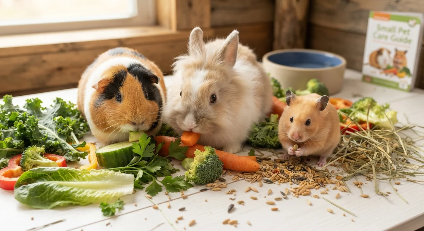 Small Mammals and Their Diet Needs: Guinea Pigs, Rabbits, and Hamsters