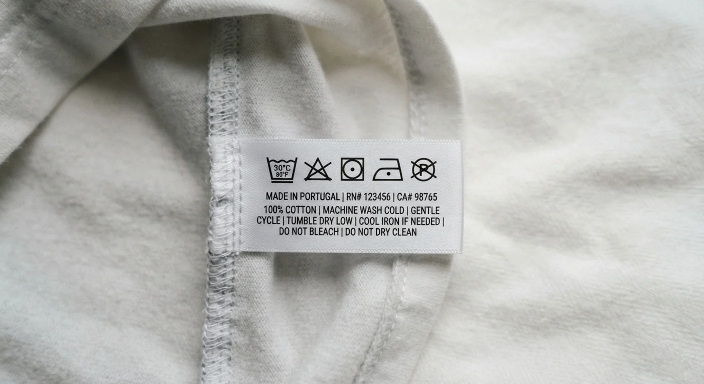 The Clothing Care Label Decoded