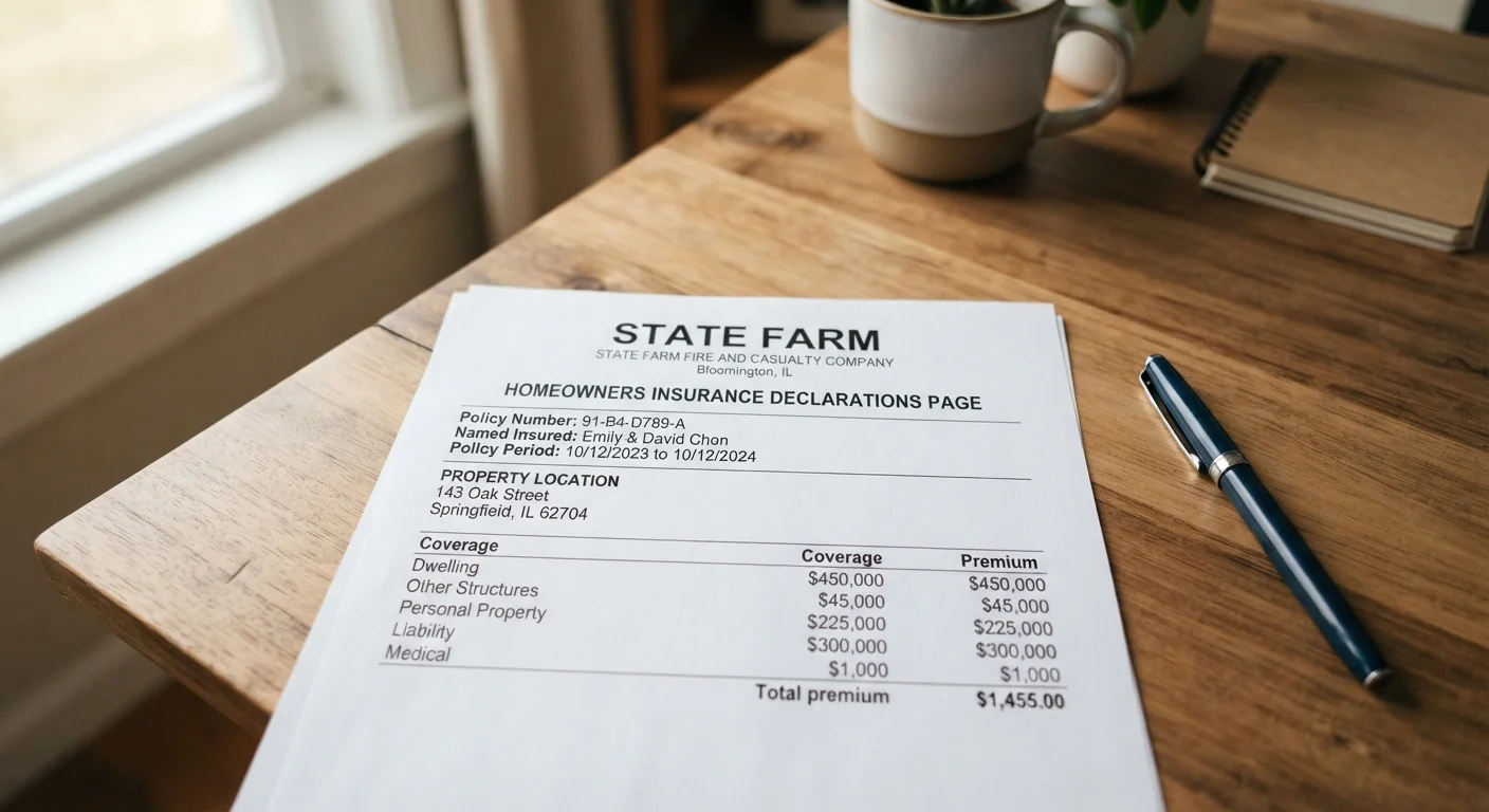 Understanding Your Policy's Declarations Page
