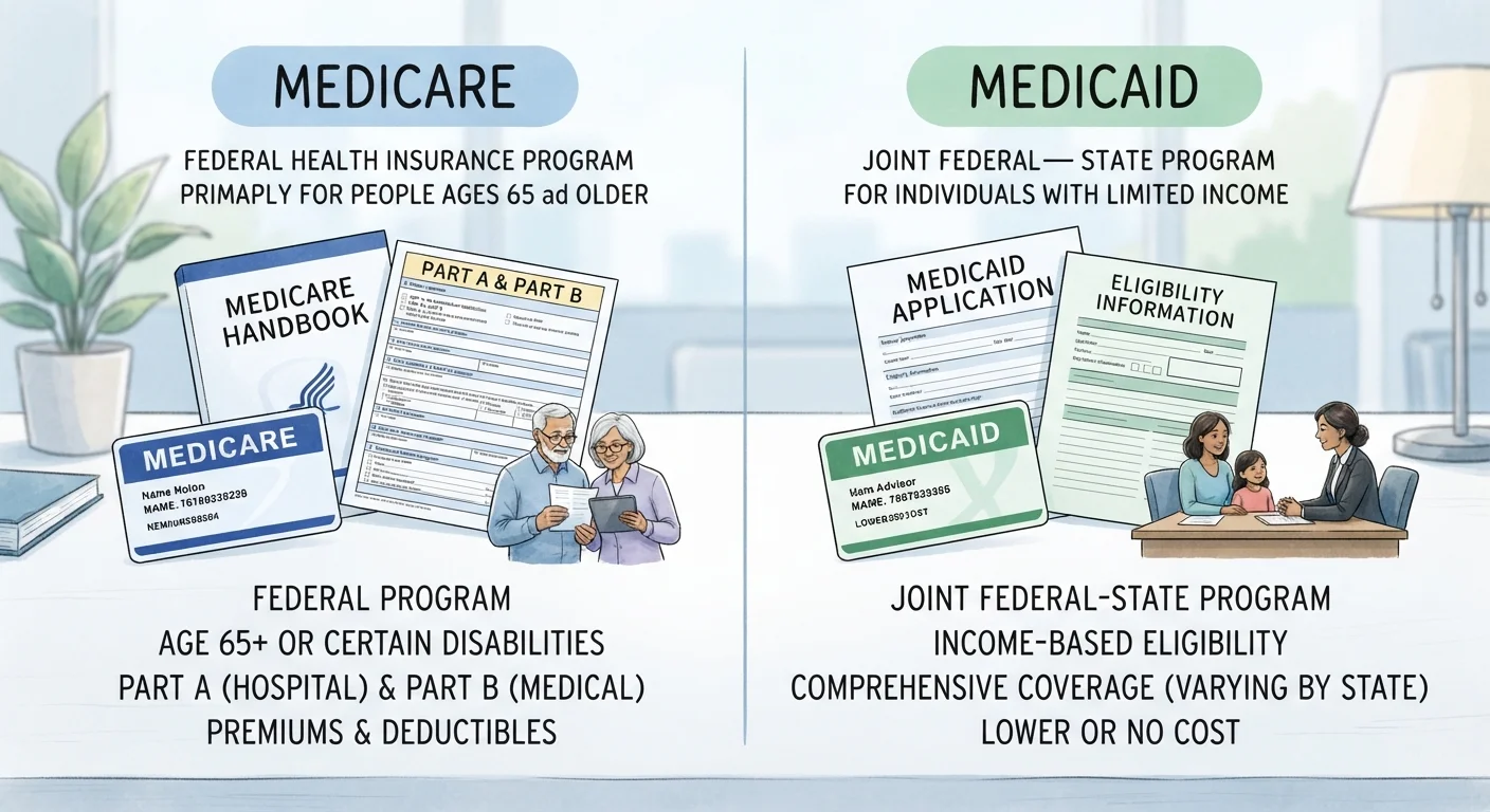 What Medicare and Medicaid Actually Cover — and Where They Differ