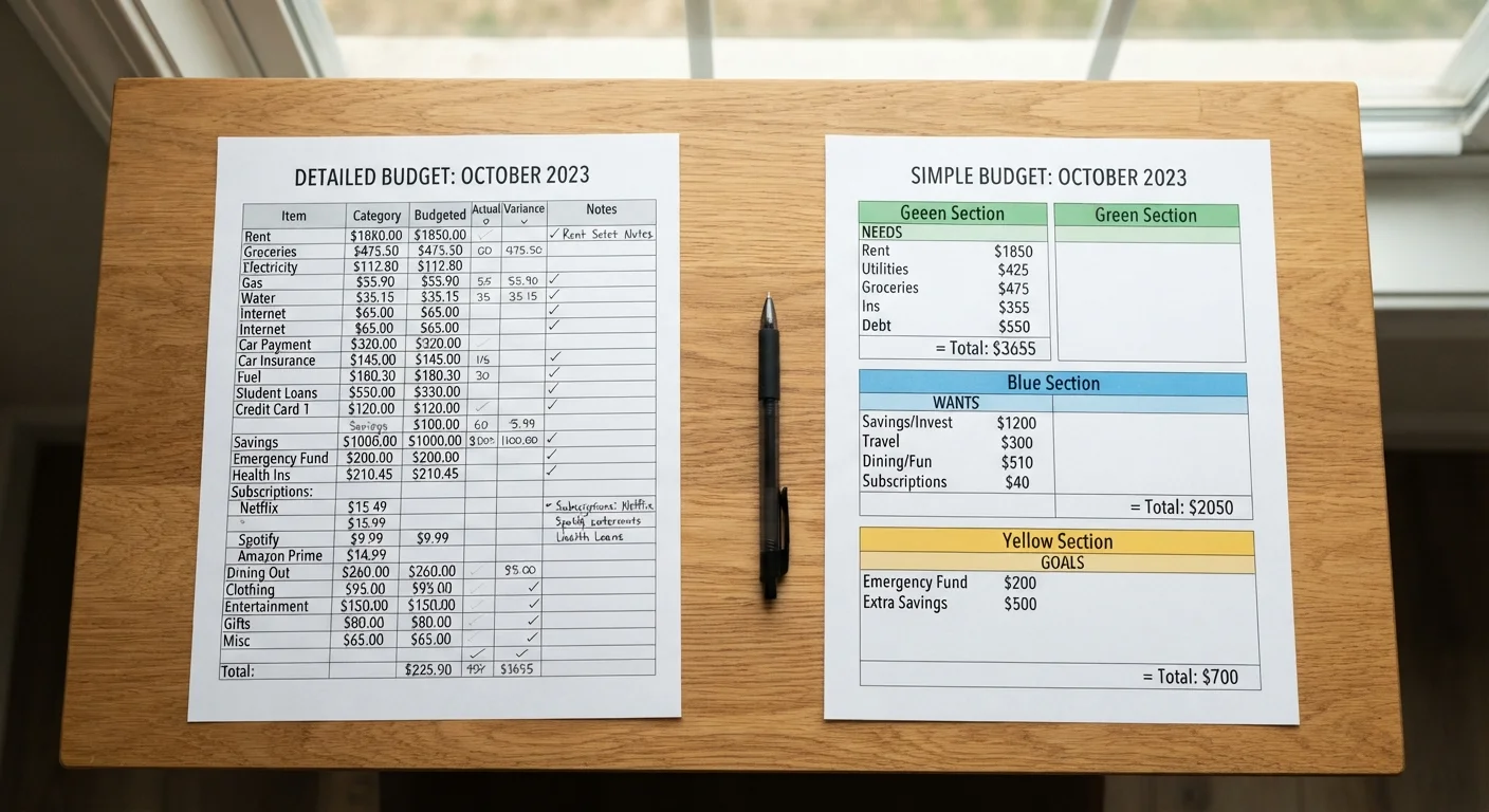 Zero-Based Budgeting vs. the 50/30/20 Rule